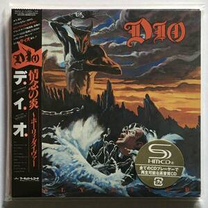 [ unopened new goods CD]DIO[HOLY DIVER]DELUXE EDITION JAPAN SHM-CD 2DISCS PAPER SLEEVE LIMITED EDITION BRAND NEW unopened new goods!!