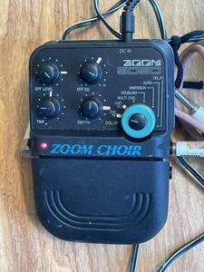 ZOOM CHOIR エフェクター 5050 通電確認のみ　動作未確認　ジャンク出品