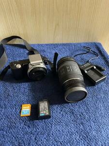 SONY α NEX-5 SEL16F28 E 2.8/16 49mm とQUANTARAY 18-200mm 1:3.5-6.3D ミラーレス一眼カメラ ボディ レンズ SDカード付き　