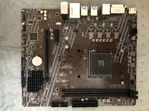 【BIOS最新　起動確認 ジャンク】MSI A520M-A PRO マザーボード AMD AM4 Ryzen DDR4 A520 チップセット