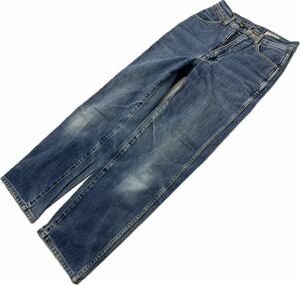 Wrangler * б/у одежда казаться текстура (ткани) * Denim брюки распорка джинсы голубой женский W28 Street б/у одежда Wrangler #Ja6981