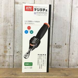 【AH-03606】新品未使用品 KTC 6.3sq.デジラチェ ラチェットヘッド 充電式 小トルクタイプ 2～30Nm GEKR030-R2A