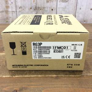 【AH-03989】新品未使用品 MITSUBISHI 三菱電機 MELSEC iQ-R 電源ユニット R63P 2023年製