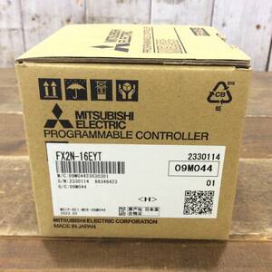 ●【AH-03991】新品未使用品 MITSUBISHI 三菱電機 MELSEC-F 出力増設ブロック FX2N-16EYT 2023年製【レターパックプラス全国一律520円可】