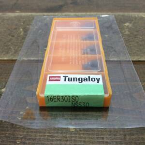 ■【AH-04174】未使用品 Tungaloy タンガロイ 旋削チップ(5個入) 16ER30ISO NS530 未開封品【クリックポスト・全国一律185円可】