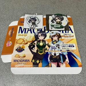 ウマ娘　ローソン限定　缶バッジ　アクリルキーホルダー　サトノクラウン　２点セット