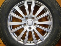 超美品 溝あり【19年製ピレリ アイスアシンメトリコプラス 225/65R17】17インチ 7J+53 PCD114.3-5H CX-5 CX-8 エクストレイル アウトバック_画像2