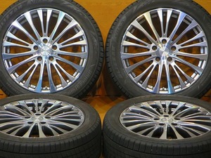 バリ溝 美品【2021年製ブリヂストンブリザックVRX3 225/50R18 95Q】18インチ 7J+50 PCD114.3-5H C-HR エスティマ ヴェゼル オデッセイ MPV