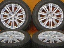 超バリ溝 超美品【2021年製グッドイヤーアイスナビ7 205/60R16 92Q】16インチ 6.5J+38 PCD114.3-5H 90系 ノア ヴォクシー プリウスα SAI_画像1