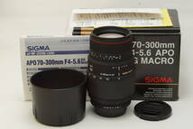 【送料込】SIGMA(シグマ) APO 70-300mm F4-5.6 DG MACRO PENTAX Kマウント 元箱・説明書・保証書あり NCNRで_画像1