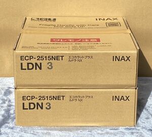 (no.9175)INAX エコカラットプラス ルドラNX 2ケースセット◆25×151角ネット張り11シート入◆ECP-2515NET LDN3◆建築資材◆未使用