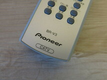 ●現状渡し● Pioneer・パイオニア「BR-V3」CATV リモコン＊チューナーテレビ _画像2