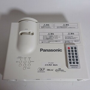  PT-LX351 パナソニック Panasonic DLPプロジェクター ランプ時間804H