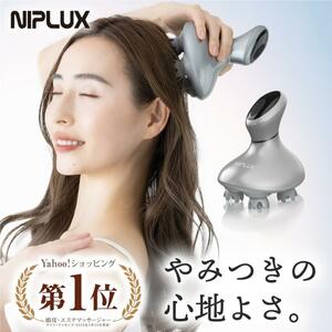 美品ですがコード接触が少し悪いようです　NIPLUX HEAD SPA　ヘッドスパ 頭皮マッサージ器 頭皮ケア 未使用アタッチメント２種付き