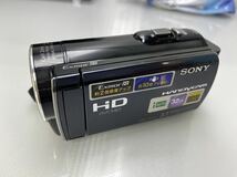 X7-12281 ★動作美品★ ソニー SONY デジタルビデオカメラ　HandyCam HDR-CX170 バッテリー付き　充電器欠品　レンズクリア_画像6