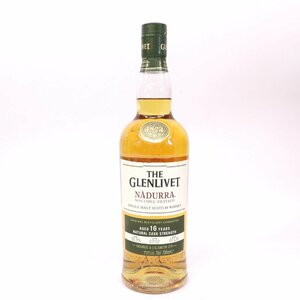 スコッチ ザ・グレンリベット ナデューラ 16年 55.5% 700ml シングルモルト THE GLENLIVET NADURRA◆おたからや【K-A24039】