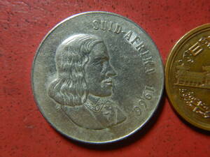 外国・南アフリカ／５０セント・ニッケル貨（1966年）　23120302