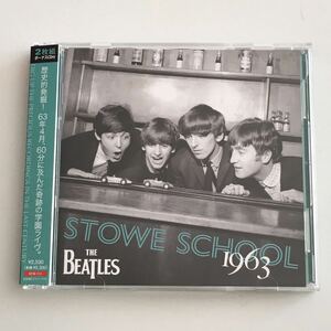 レアロックCD The Beatles “Stowe School 1963” 2CD Eternal Grooves 日本初回限定盤帯付き