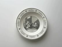 希少　フランス　アンティーク　皿　Creil et Montereau 　クレイユモントロー　/ 　 グリザイユの絵皿　　1800-1840s_画像1