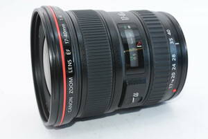 【外観特上級】CANON キャノン ZOOM EF 17-40mm F4 L USM　#a11927