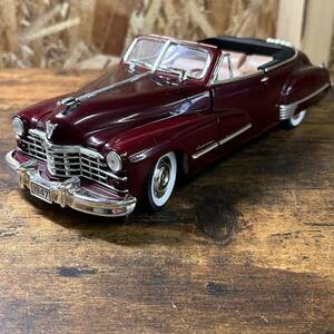 昭和レトロ レトロ ANSON 1947 CADILLAC SERIES 62 1/18 ミニカー 車 インテリア オブジェ アンティーク 中古品