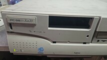 NEC PC98パソコン PC-9821Xa20W30R 通電現状品_画像1