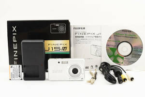 ■ 美品 ■ フジフィルム FUJIFILM FINEPIX J15 fd シルバー 元箱等付属品多数 D247D