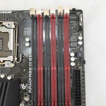 ST-1284 【ジャンク】 ASUS LGA1366ハイエンドmicroATXマザーボード RAMPAGE III GENE (RAMPAGE 3 GENE)_画像3