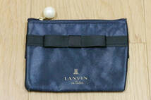 LANVIN en Bleu（ランバン オン ブルー）ポーチ　小物入れ　未使用　保管品_画像1