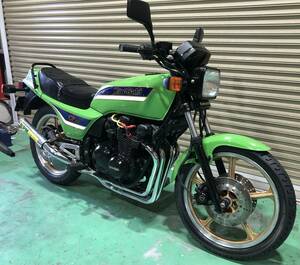 Z400GP 書類付 希少 国内物 ライムグリーン RPM管 ノーマルルック GPZ400F Z400FX