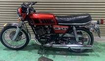 RD250 1A2 400エンジン スポーク車両 レッド 書類付き エンジン実動確認済み RD400 RZ250 RZ350_画像7