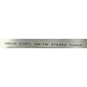 湘/TRIO/SOLID STATE AM-FM STEREI TUNER/KT-6005/ステレオチューナー/AM/FM/ラジオ/トリオ/オーディオ機器/ジャンク品/湘11.10-229見の画像7