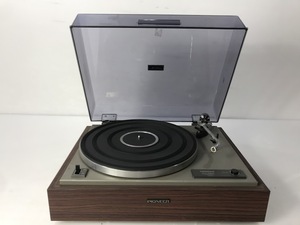 湘/Pioneer/パイオニア/ターンテーブル/ES-PL/50Hz用/レコードプレーヤー/オーディオ機器/レトロ/アンティーク/ジャンク品/湘11.10-203後