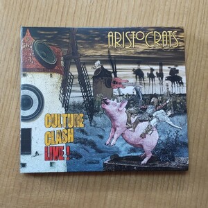 【CD+DVD 2枚組】THE ARISTOCRATS Culture Clash Live ★Guthrie GovanBryan BellerMarco Minnemann ★1回再生しただけの美品です。