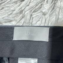 圧倒的存在感!! 未使用級エディ期!!! ディオール【王者の風格】Dior スーツ Lサイズ エディスリマン◎ 05年 極光沢◎ トロトロ質感◎ 黒_画像7