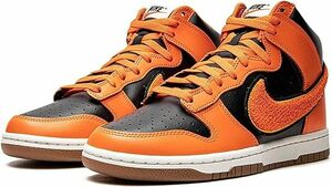 28cm ナイキ ダンク ハイ レトロ ユニバーシティ オレンジ/黒 DR8805-002 NIKE DUNK HIGH RETRO UNIVERSITY HI