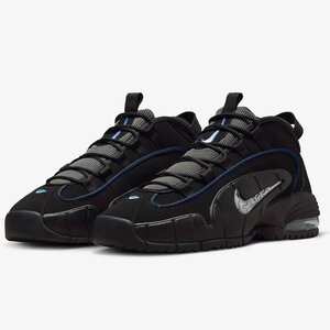 28cm ナイキ エアマックス ペニー 黒/黒/青　DN2487-002 NIKE AIR MAX PENNY 復刻 エア　マックス ハーダウェイ