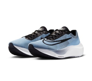 27cm ナイキ ズーム フライ5 水/黒/白 DM8968-401 NIKE ZOOM FLY 5 ランニング マラソン ジョギング ズームフライ ヴェイパー