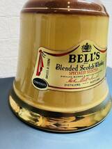 【未開栓】 BELL'S ブレンデッドスコッチウイスキー 陶器ボトル_画像3