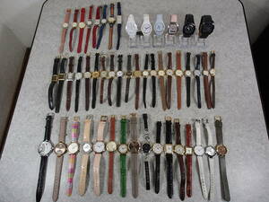 レディース腕時計 大量50点 セット まとめ SEIKO/CITIZEN/D&G/DIESEL/FURLA/OLIVIA・BURTON/Daniel Wellington/DKNY/agnis.b/Folli Follie