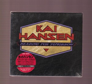 DA★新品★音楽CD★カイ・ハンセン（KAI HANSEN）/ヘディング・フォー・トゥモロウ★VICP-8005