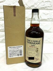 未開栓保管品 SUNTORY サントリー ザ・カスク・オブ・ヤマザキ 山崎 シェリーバット 1990 700ml 58% ウイスキー 酒 koyo K12508