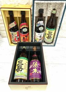 未開栓 焼酎 三岳 明るい農村 等 720ml×6本セット酒 koyo A12311