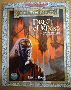 TRPG AD&D 2版 英語版 forgotten realms drizzt do'urden's guide to the underdark