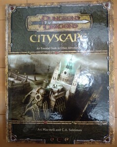 TRPG D&D 3.5版 英語版 cityscape