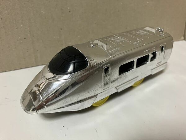 【プラレール】400系 新幹線 つばさ 銀メッキ 後尾車