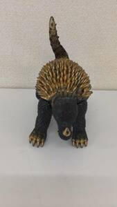 準ジャンク BANDAI バンダイ ANGUIRUS アンギラス ソフビ フィギュア 1990年 日本製 ゴジラシリーズ 東宝 怪獣 総進撃 暴竜 長20cm？ C-370