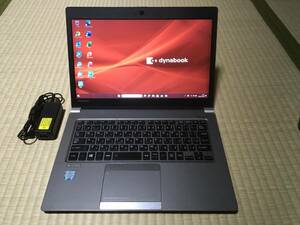 すぐ使える Windoow11 Dynabook R63/B 極速 i5 6300U 3.0GHz（TB） カメラ SSD 256GB /8GB メモリー Wi-Fi Office