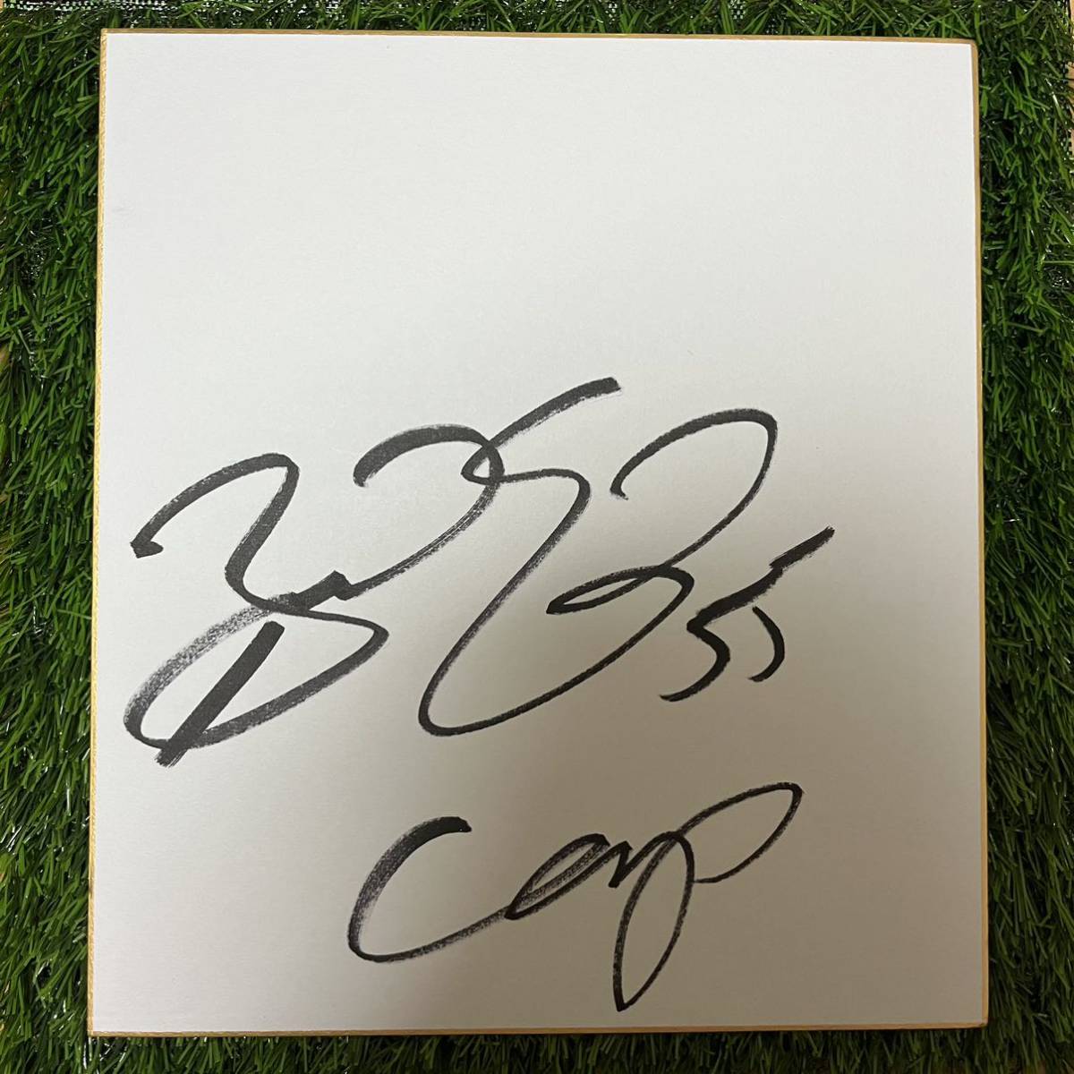 Hiroshima Toyo Carp OB Brad Eldred autographe dédicacé, base-ball, Souvenir, Marchandises connexes, signe