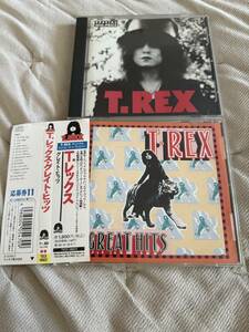 ２枚セット T・レックス／グレイト・ヒッツ（国内盤） & The Slider(輸入盤）